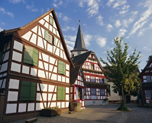 Beam Prints: Half timbered houses