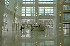 Taipei Prints: Hall of Tower 101, one of the highest building in the world, Taipei, Taiwan