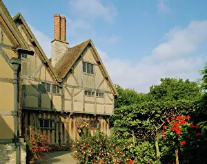 Spring Time Prints: Halls Croft, Shakespeare Trust, Stratford-upon-Avon, Warwickshire
