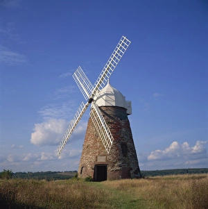 Wind Power Prints: Halnaker Windmill in Sussex, England, United Kingdom, Europe
