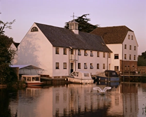 Hambleden Mill on the River Thames, near Henley, Buckinghamshire, England
