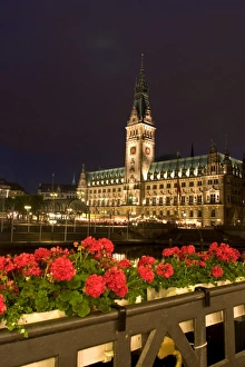Hamburg City Hall in the Altstadt (Old Town)