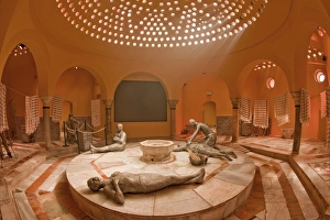 Hammam Al-Basha bath house, Akko, Israel, Middle East