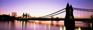 Hammersmith Bridge, London, England, United Kingdom, Europe
