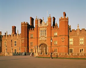 National Famous Place Prints: Hampton Court Palace, Greater London, England, United Kingdom, Europe