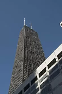 Images Dated 14th April 2008: The Hancock Building, Chicago, Illinois, United States of America, North America