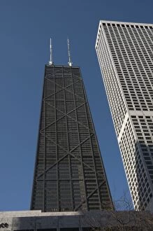 Images Dated 14th April 2008: The Hancock Building, Chicago, Illinois, United States of America, North America
