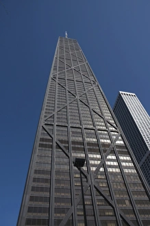 Images Dated 14th April 2008: The Hancock Building, Chicago, Illinois, United States of America, North America