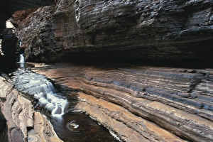 Rock Cliffs Prints: Hancock Gorge, Karijini National Park, Pilbara, Western Australia, Australia, Pacific