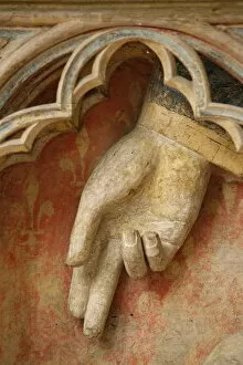 Images Dated 27th August 2007: Hand of God, Saint-Thibault-en-Auxois, Doubs, France, Europe