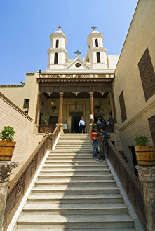 Coptic Prints: Hanging Church, Coptic Cairo, Cairo, Egypt, North Africa, Africa
