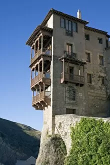 Images Dated 10th July 2007: Hanging house, Cuenca, Castilla-La Mancha, Spain, Europe