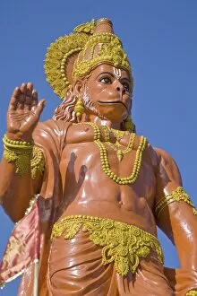 Images Dated 22nd October 2008: Hanuman statue, Shri Hanuman Park, Samdruptse, Kalimpong, West Bengal, India, Asia