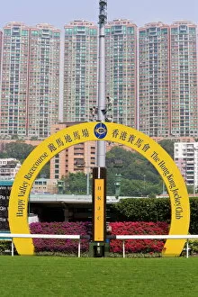 Images Dated 28th October 2007: Happy Valley Race Course, Wan Chai, Hong Kong Island, Hong Kong, China, Asia