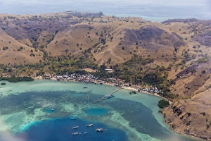 Harbor at Labuan Bajo, Flores Island, Indonesia, Southeast Asia, Asia