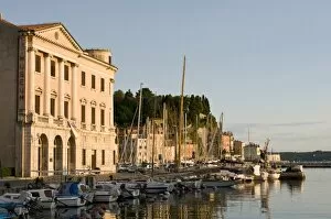 Images Dated 17th August 2008: Harbor of Piran, Slovenia, Europe
