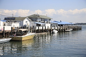 Images Dated 20th August 2009: Harbor, Shelter Island Sound, Greenport, Long Island, North Fork, New York