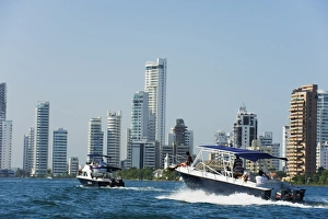 Images Dated 29th December 2010: Harbour area, Cartagena, Colombia, South America