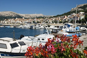 Images Dated 19th May 2007: The harbour, Baska, Krk Island, Kvarner Gulf, Croatia, Adriatic, Europe
