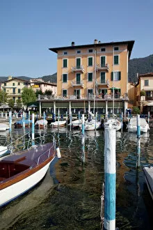Images Dated 18th August 2011: Harbour and boats, Iseo, Lake Iseo, Lombardy, Italian Lakes, Italy, Europe