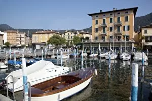 Images Dated 18th August 2011: Harbour and boats, Iseo, Lake Iseo, Lombardy, Italian Lakes, Italy, Europe
