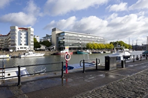 Bristol Prints: The harbour, Bristol, England, United Kingdom, Europe