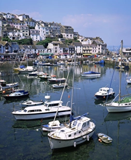 Brixham Prints: Harbour, Brixham, south Devon, England, United Kingdom, Europe