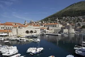 Images Dated 29th February 2008: The harbour in Dubrovnik, Croatia