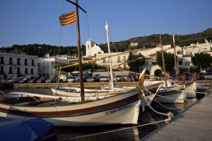 Costa Brava Prints: Harbour in the evening