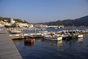 Harbour in the evening