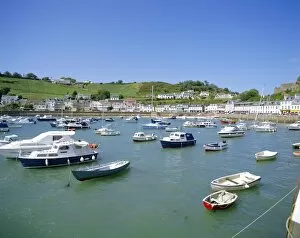 Jersey Collection: The harbour at Gorey, Jersey, Channel Islands, UK