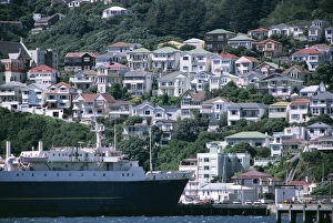 Harbour and houses