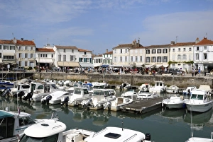 Ile De Re Prints: Harbour at La Flotte
