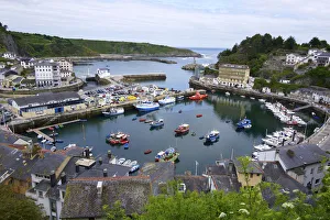 Asturias Prints: The harbour at Luarca, Asturias, Spain, Europe