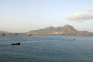 Harbour of Mindelo, Sao Vicente, Cape Verde Islands, Africa