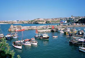 Cornwall Prints: Harbour, Newquay, Cornwall, England, United Kingdom, Europe