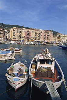 Alpes Maritime Prints: Harbour, Nice, Alpes Maritimes, Provence, Cote d Azur, French Riviera