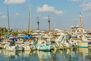 Oceans Gallery: The harbour in Paphos, Cyprus, Mediterranean, Europe