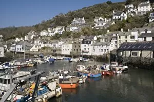 Images Dated 23rd April 2010: Harbour, Polperro, Cornwall, England, United Kingdom, Europe