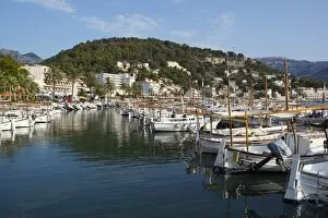 Images Dated 22nd August 2011: Harbour, Port de Soller, Mallorca (Majorca), Balearic Islands, Spain, Mediterranean