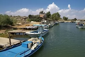 Harbour of Potamos near Agia Napa, Cyprus, Europe