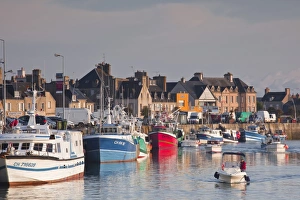 Ports Prints: The harbour at Saint Vst La Hougue, Cotentin Peninsula, Normandy, France, Europe
