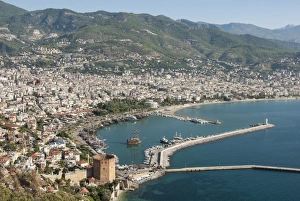 Harbour Wall Prints: Harbour seen from Kale fortress