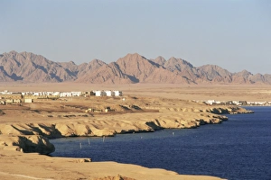 Sharm El Sheikh Prints: The harbour, Sharm El Sheikh, Egypt, North Africa, Africa