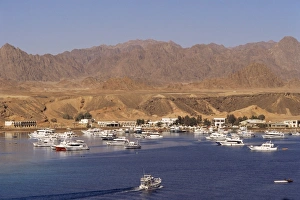 Sharm El Sheikh Prints: The harbour, Sharm El Sheikh (Sharm el-Sheikh), Egypt, North Africa, Africa