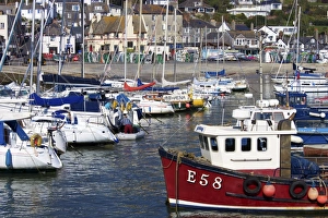 Harbour and Town, Lyme Regis, Dorset, England, United Kingdom, Europe