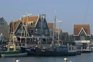 Images Dated 8th October 2008: Harbour view, Volendam, Netherlands, Europe