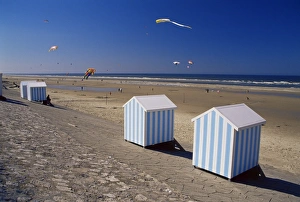 Pas De Calais Prints: Hardelot Plage, near Boulogne, Pas-de-Calais, France, Europe