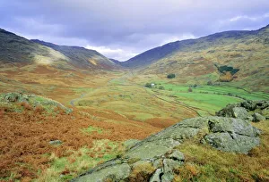 Tough Prints: Hardknott Pass, Lake District National Park, Cumbria, England, UK