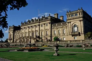 Stately Home Collection: Harewood House, Yorkshire, England, United Kingdom, Europe